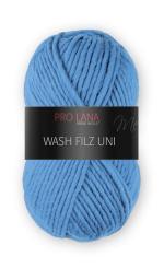 Wash Filz Uni (167) blau