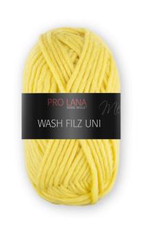 Pro Lana - Wash Filz Uni (124) gelb 