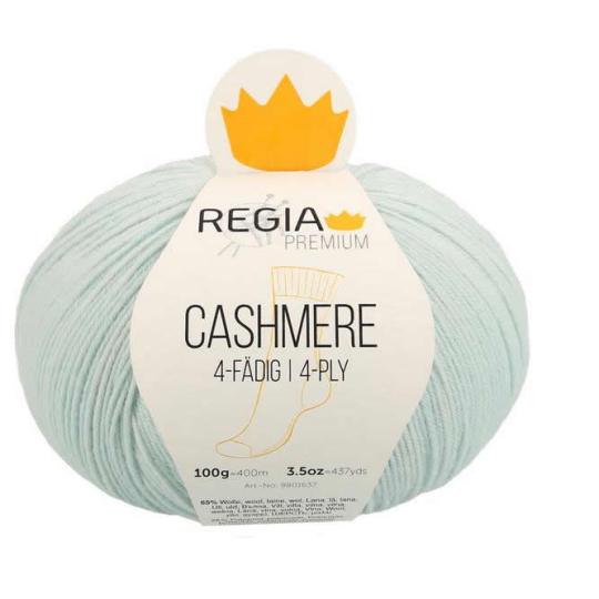 Regia Cashmere Premium 4-fädig 100g soft mint 062