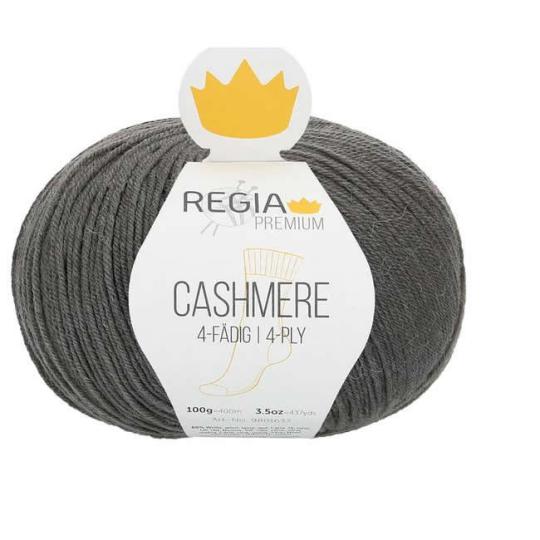 Regia Cashmere Premium 4-fädig 100g umbra grey 093
