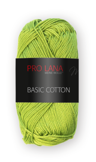 Pro Lana 50g Basic Cotton - Preis Hit (176) olivgrün