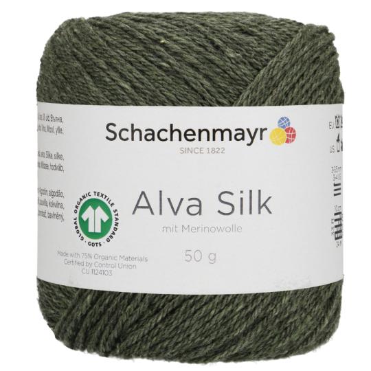 Schachenmayr Alva Silk 50g laub 072