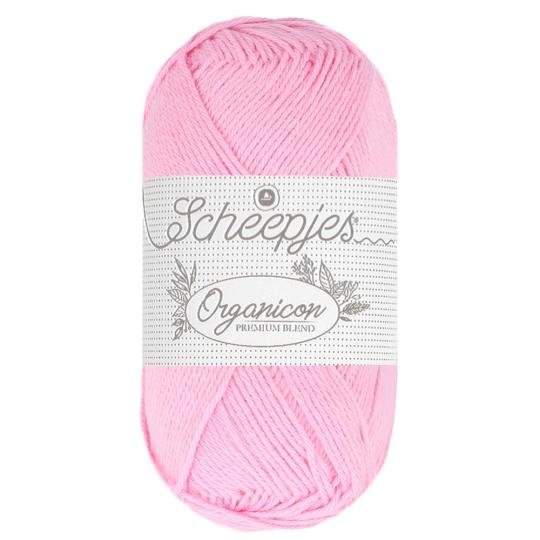 Scheepjes Organicon 50g - Weiche Bio Baumwolle 249 Pink Petunia