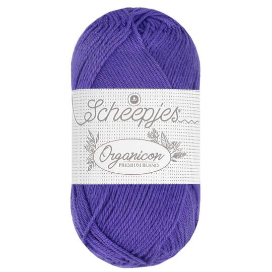 Scheepjes Organicon 50g - Weiche Bio Baumwolle 258 Violet