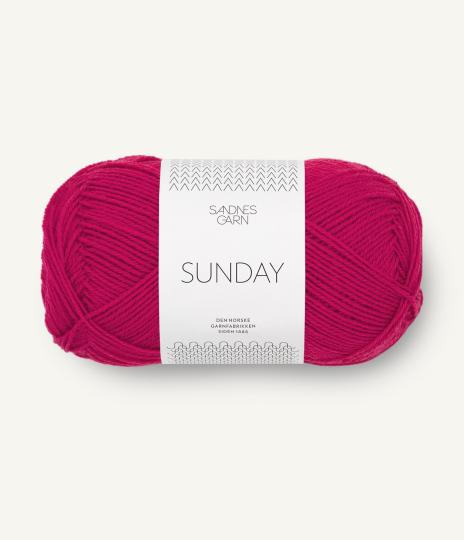Sandnes Sunday 50g 4600 jazzy pink