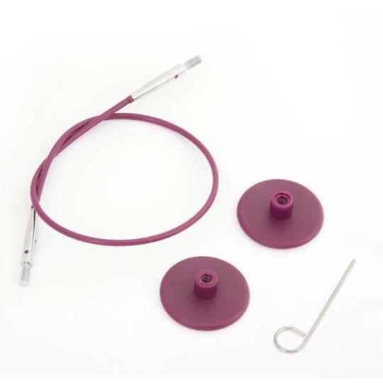 Knitpro Seile Nylon für austauschbare Nadelspitzen 28cm - 50cm