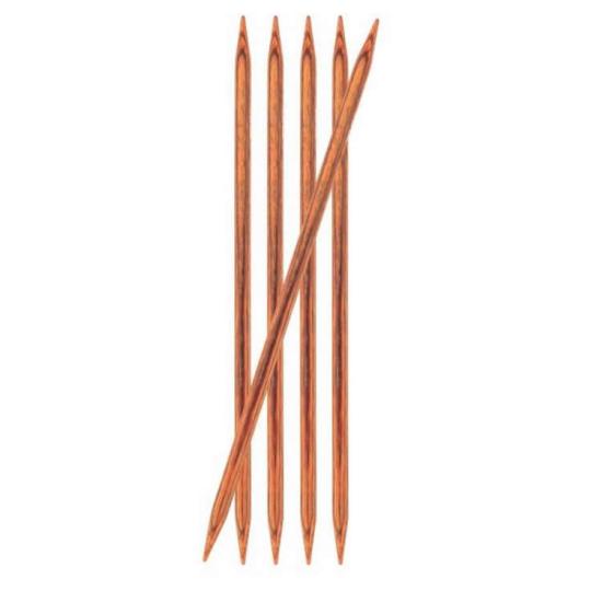 Knitpro Nadelspiel Ginger Holz 20 cm 2,50mm