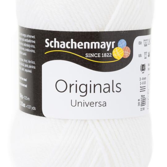 Schachenmayr Universa Weiß 01 