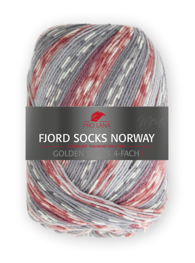 Pro Lana Fjord Socks Norway 100g Farbe 382
