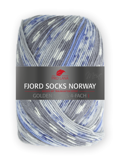 Pro Lana Fjord Socks Norway 100g Farbe 384