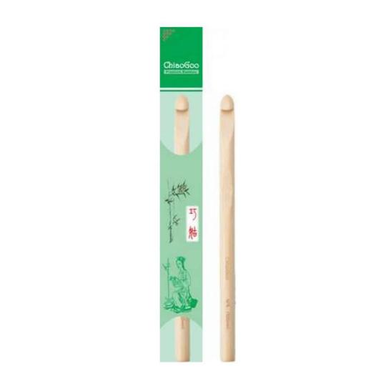 ChiaoGoo Häkelnadel Natural 15/16cm Bambus 4,00 mm Länge 15 cm