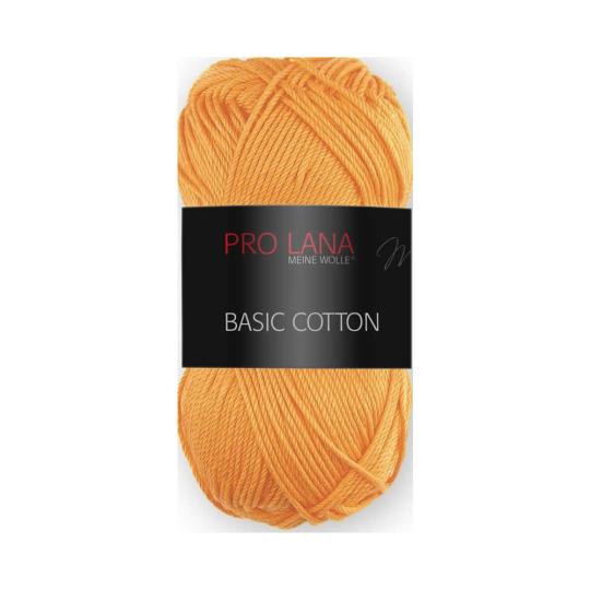 Pro Lana 50g Basic Cotton - Preis Hit (28) hellorange