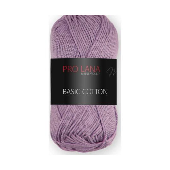 Pro Lana 50g Basic Cotton - Preis Hit (39) aubergine