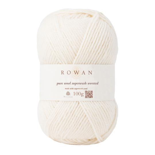 Rowan Pure Wool Worsted 100g cream 102