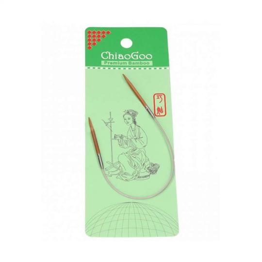 ChiaoGoo Circulars Bamboo Patina 80cm Rundstricknadel 3,50 mm x 80 cm