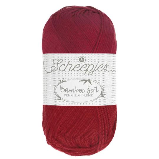 Scheepjes Bamboo Soft 50g Majestic Red 259 Rot