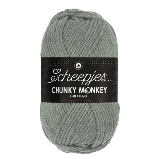 Scheepjes Chunky Monkey 100g 1099 Mid Grey