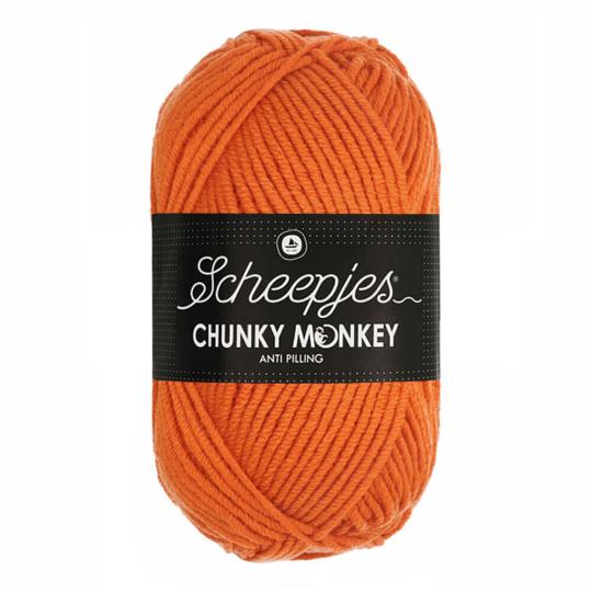 Scheepjes Chunky Monkey 100g 1711 Deep Orange