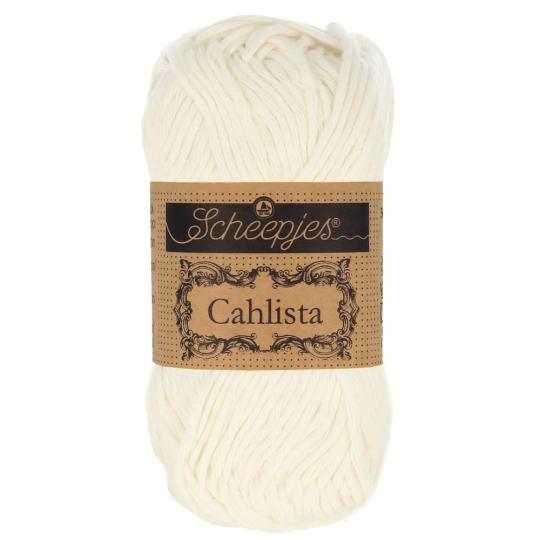 Scheepjes Cahlista 100% Baumwolle 50g (105) Bridal White