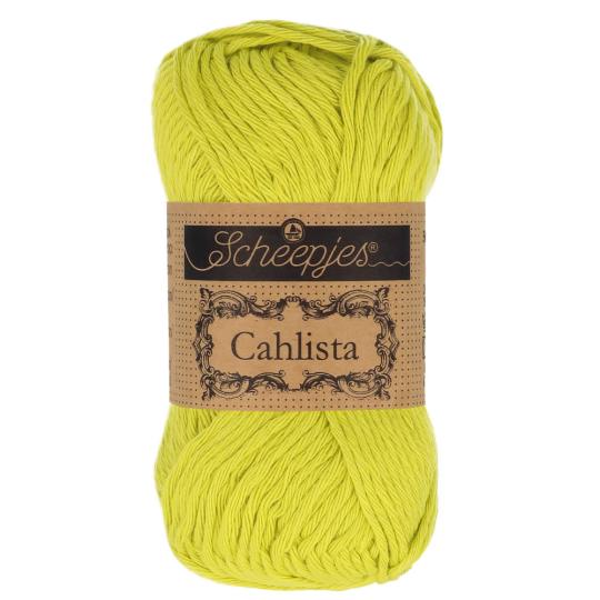 Scheepjes Cahlista 100% Baumwolle 50g (245) Green Yellow
