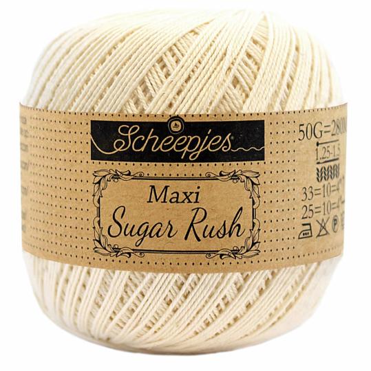 Scheepjes Maxi Sugar Rush 50g - Preis Hit (130) Old Lace