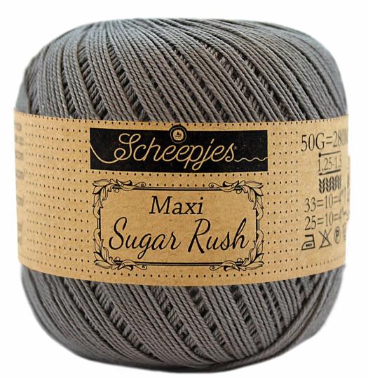 Scheepjes Maxi Sugar Rush 50g - Preis Hit (242) Metal Grey