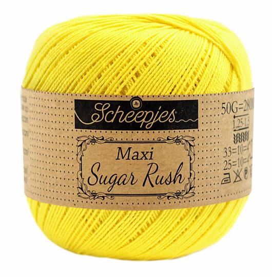 Scheepjes Maxi Sugar Rush 50g - Preis Hit (280) Lemon