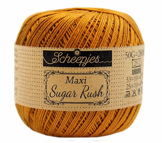 Scheepjes Maxi Sugar Rush 50g - Preis Hit (383) Ginger Gold