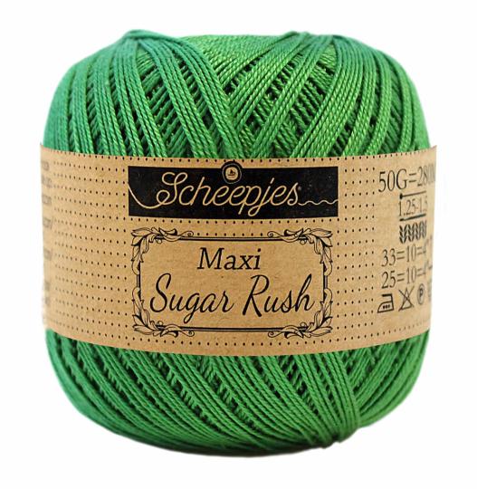 Scheepjes Maxi Sugar Rush 50g - Preis Hit (606) Grass Green