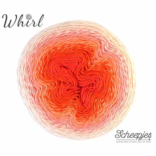 Scheepjes Whirl 215g - Farbverlauf-Garn (757) Strawberry & Scream