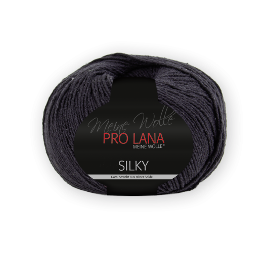 Pro Lana Silky 50g schwarz 99