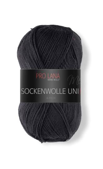 Pro Lana Sockenwolle 4fädig Uni 100g Farbe (402)