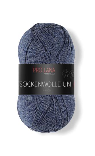 Pro Lana Sockenwolle 4fädig Uni 100g Farbe (408)