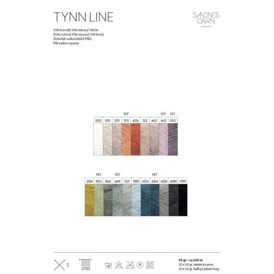 Tynn Line Farbkarte 