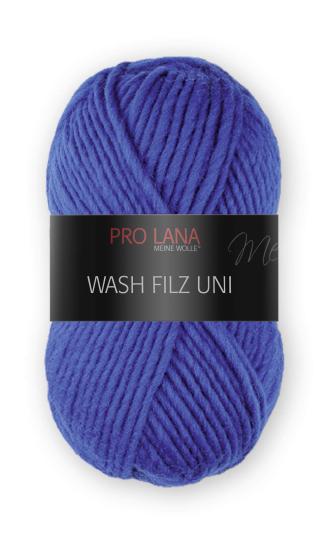 Pro Lana 50g Wash Filz Uni (151) royalblau