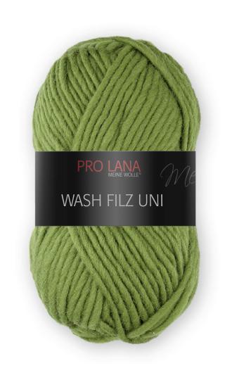 Pro Lana Wash Filz Uni 50g (170) grün