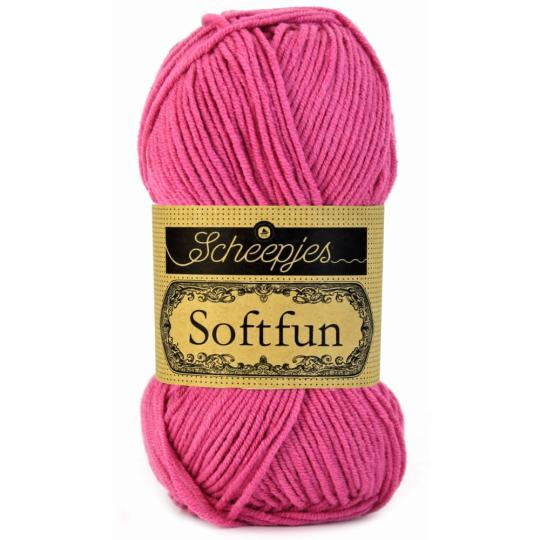 Scheepjes Softfun 50g (2495) Hot Pink
