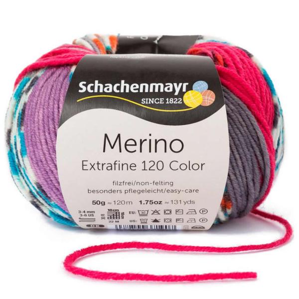 Schachenmayr 50g Merino Extrafine Color 120