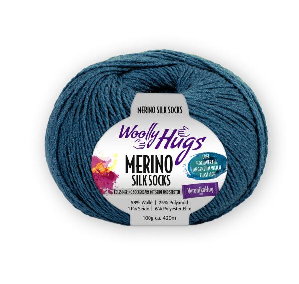 Woolly Hugs Merino Silk Socks 100g