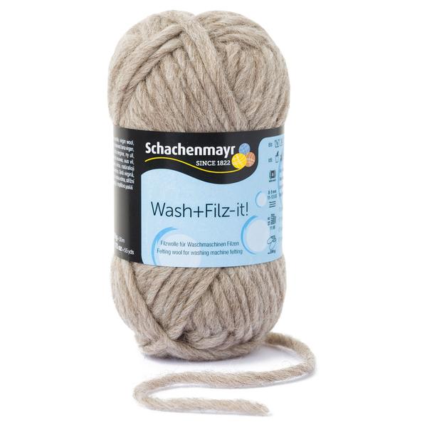 Schachenmayr Wash+Filz-it Leinen 35