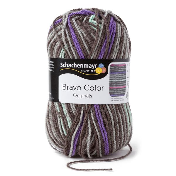 Schachenmayr Bravo Color 50g Graphit - Farbe Ausverkauf