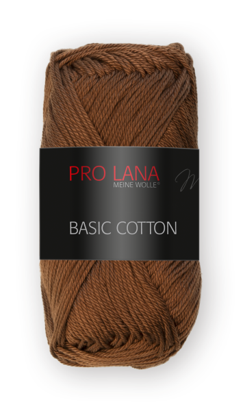 Pro Lana 50g Basic Cotton - Preis Hit (109) schokobraun