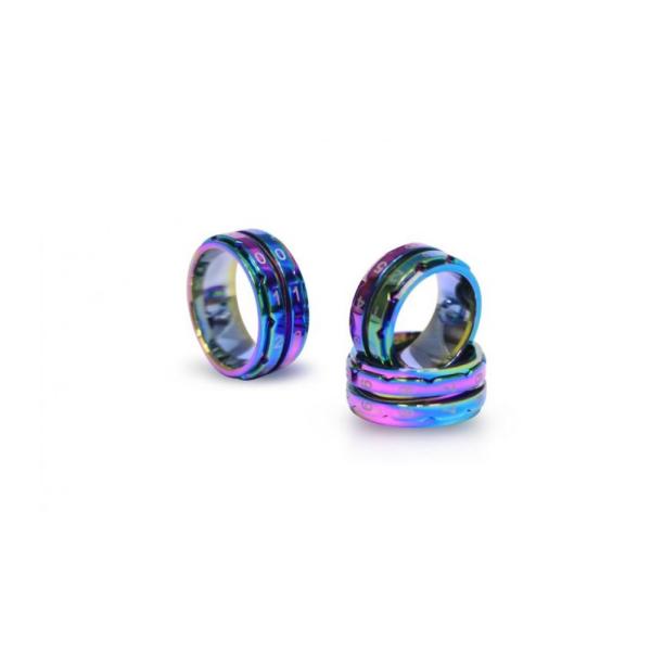 KnitPro Reihenzähler Ring Größe 8 Rainbow 18,2 mm