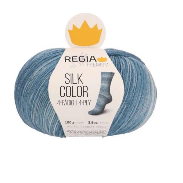 Regia 4-Fädig PREMIUM Silk Color 100g