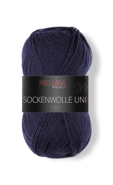 Pro Lana Sockenwolle 4fädig Uni 100g Farbe