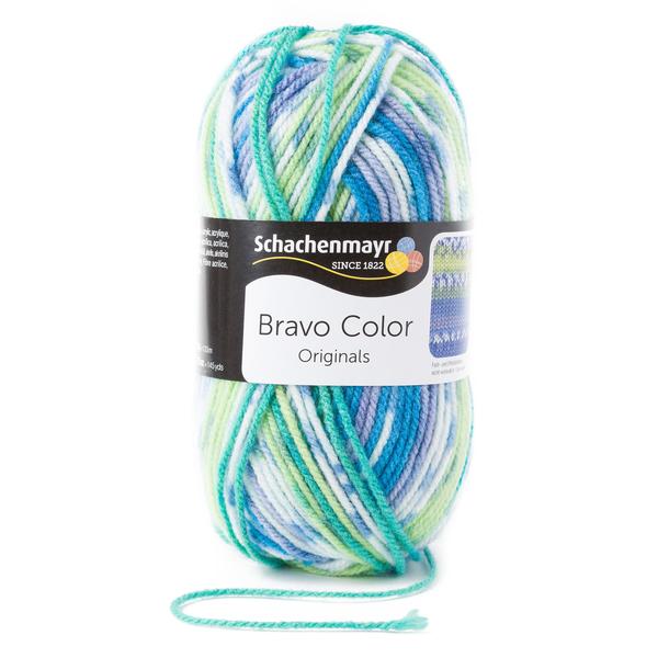 Schachenmayr Bravo Color 50g Aqua Jacquard